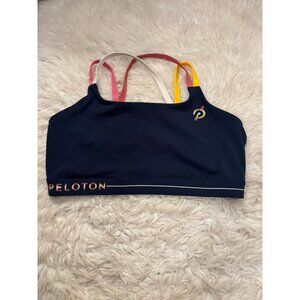 Peloton Cadent Womens Sports Bra Plus Size 3X Strappy Cross Back